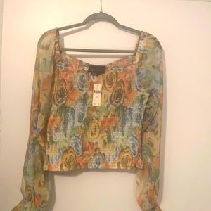Anthropologie BoHo Blouse